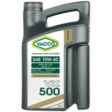 YACCO 10W40 VX500 SL/CF 5L 